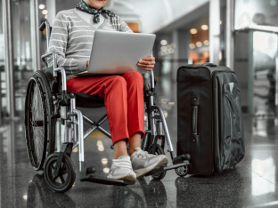 Flying with mobility aids